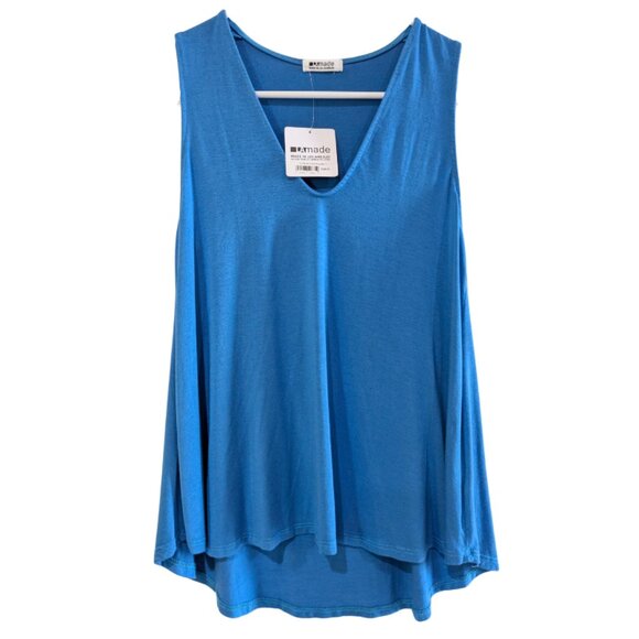 LAmade Blue Grace Tank XS NWT, Swing Style, Super Soft Micromodal Blend - Picture 1 of 9